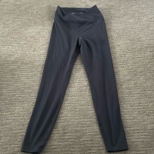 Old navy athletic leggings, Size S, blue/gray, high rise crossover